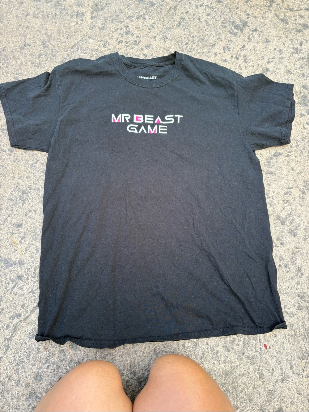 Mr. Beast Black Logo T-Shirt